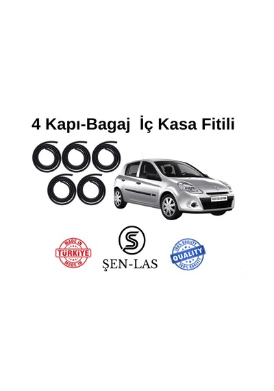 Renault Clio 3 Şen-las 4 Kapı + Bagaj Fitili Şl1011