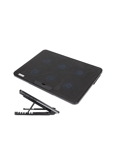 Coolcold F5 Oyuncu Notebook Soğutucu Stand 6 Fan Yükseklik Ayarlı