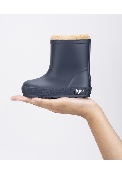 Igor W10306-003 Yogi Borreguito Çocuk Yağmur Çizmesi Lacivert
