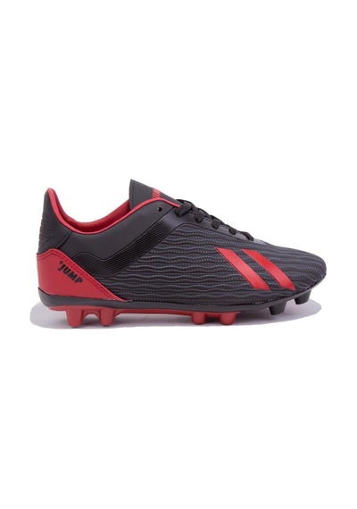 Jump 25850 Siyah Kırmızı Krampon Erkek Futbol Ayakkabı 001