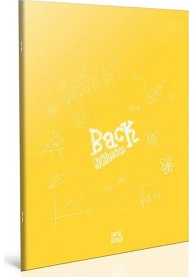 Gıpta Back Defter Tel Dikiş Plastik Kapak A5 80 Yaprak Çizgili