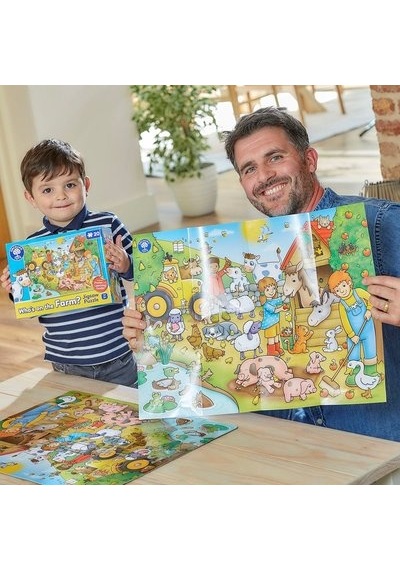 Orchard Who-S On The Farm Çocuk Puzzle 302