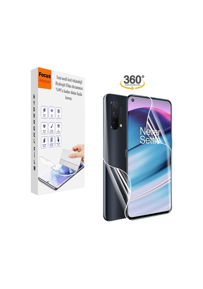 Oneplus Ce 2in1 Kırılmaz Cam Özel Kesim Hydrogel Film Uyumlu