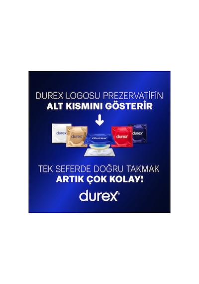 3 Adet Durex Prezervatif 10'lu Maraton