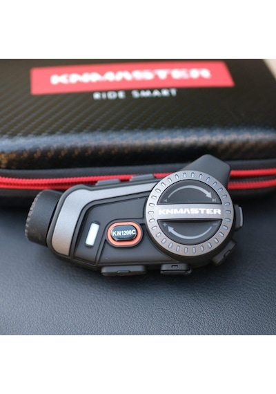 Knmaster Kn1200c Kameralı Motosiklet Bluetooth İnterkom Seti