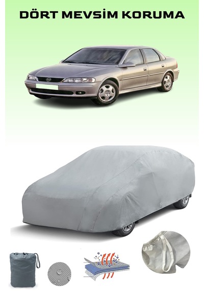 Opel Vectra Sedan 1999 - 2002 Araba Brandası Oto Branda Gri