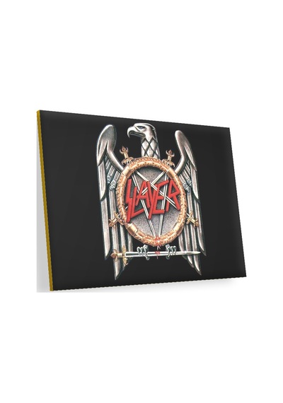 Cakasepetim Slayer Rock Grubu Logo Ahşap Mdf Tablo