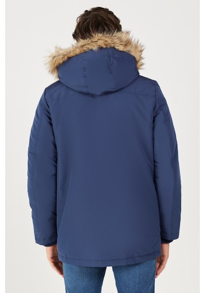 Wrangler Regular Fit Normal Kesim Dik Yaka Lacivert Parka Ceket Lacivert Wrangler Regular Fit Normal Kesim Dik Yaka Lacivert Parka Ceket Lacivert