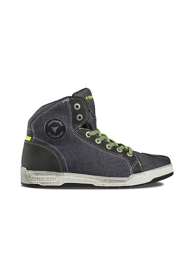 Stylmartin Kansas Wp Sneakers Motosiklet Botu Kısa Mavi