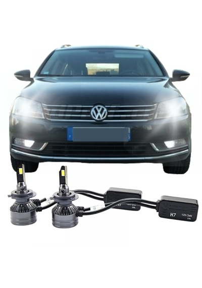 Vw Passat B7 Led Kısa Far Ampulü H7 Photon Ultra Takım