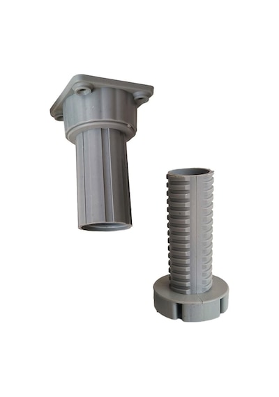 Ayarlı Baza Ayağı 10-15 Cm Plastik Ayarlanabilir Mutfak Dolap Baza Yatak Ayağı 6 Adet Çoklu Renk