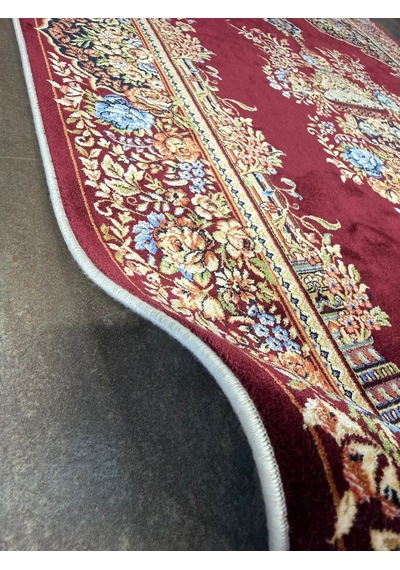 Foneks Mehra İpek-01 Bordo Halı