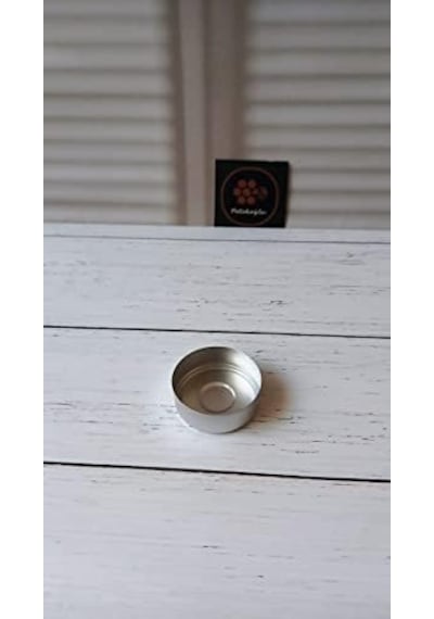 200 Adet Boş Alüminyum Tealight Mum Kabı Kabı Standart Boş Kase Altın