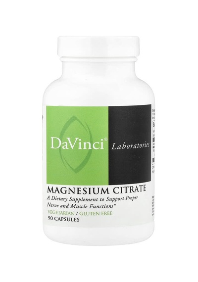 Davinci Laboratories, Magnesium Citrate, 90 Capsules 140 Mg Per Capsule