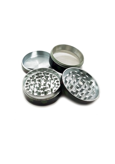 Kamuflaj 52 Mm. Tütün Baharat Herbal Öğütücüsü Parçalayıcı Pz34