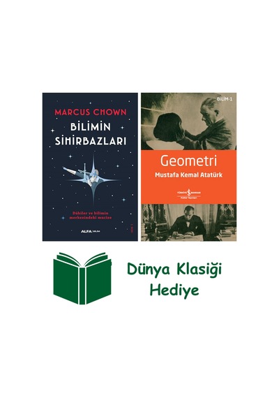 Bilimin Sihirbazları + Geometri + Dünya Klasiği Hediye
