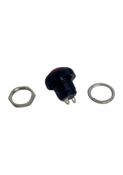 Push Buton Kırmızı 12mm Pbs33b 10 Adet