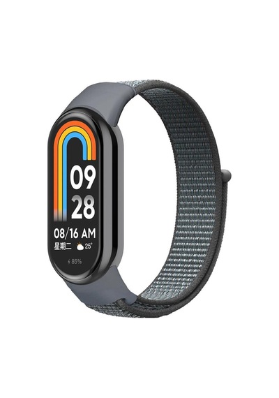 Xiaomi Mi Band 8 Woven Sport Loop Örgü Kordon Kayış Xiaomi Mi Band 8 Woven Sport Loop Örgü Kordon Kayış