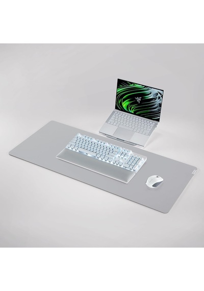 Pro Glide Xxl - Ofis Konforu Ve Verimliliği İçin Yumuşak Fare Altlığı Dokulu Kumaş Yüzeyi, Kaymaz Beyaz