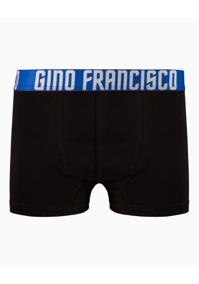 Gino Francisco Erkek Boxer 3'lü Paket Pamuklu Mavi Mood Serisi Premium Kutulu Set