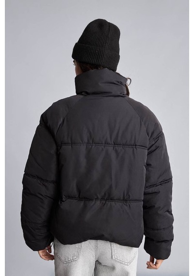 Defacto Şişme Siyah Kadın Mont H3822ax/bk81