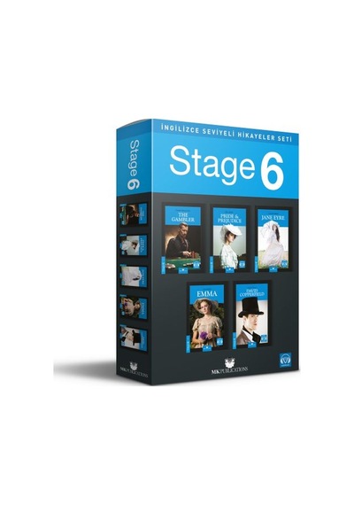 İngilizce Seviyeli Hikayeler Seti - Stage-6