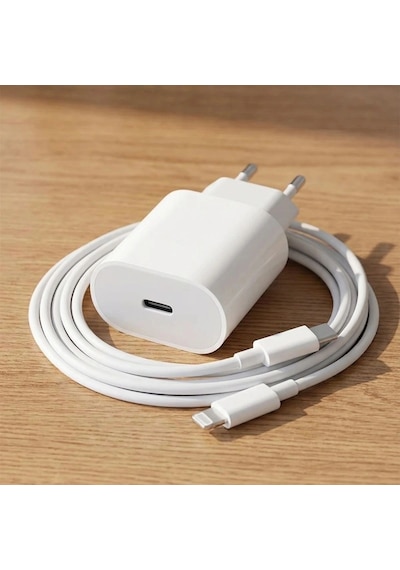 20w Hızlı Şarj Adaptörü Usb-c To Lightning Kablolu - Pd Destekli Süper Hızlı Şarj Cihazı Bx40