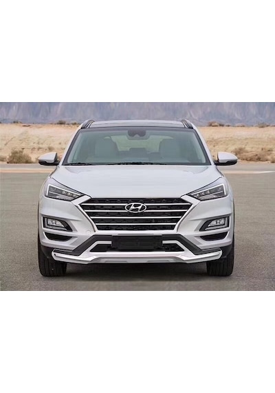 Autogp Hyundai Tucson Ön Arka Tampon Koruması Difüzör 2018 2019 2020 1.6 Kalın Tip Agp-grd-2692