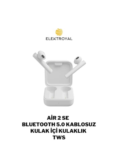 Wearfitpro Air 2 Se Tws Bluetooth 5.0 Kablosuz Kulak İçi Kulaklık Beyaz
