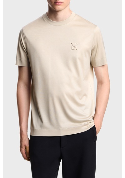 Emporio Armani Erkek T Shirt Em002963 Af10761 U8140 Bej Bej