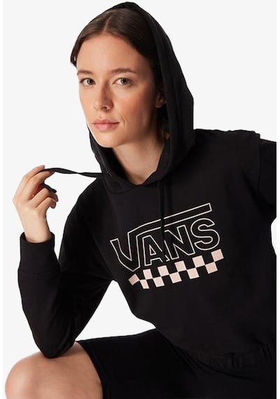Vans Checkout Pullover Fleece-b Kadın Siyah Sweatshirt Vn000fmqblk1 Siyah