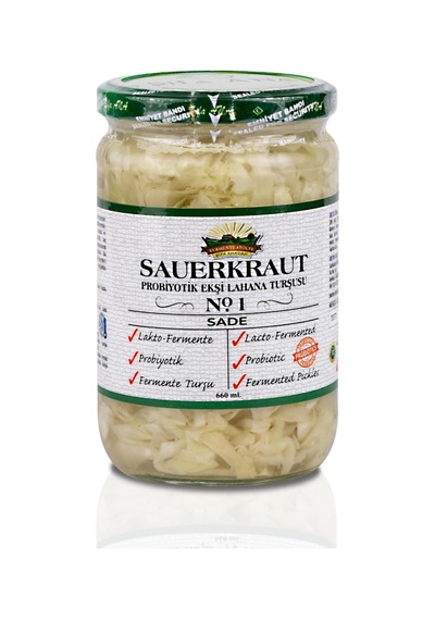 Sauerkraut Ekşi Lahana Turşusu No1 Sade 660cc.