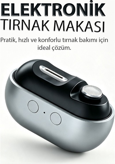 Elektrikli Tırnak Makası Pratik M7 Otomatik Tırnak Kesme Ve Törpüleme Cihazı