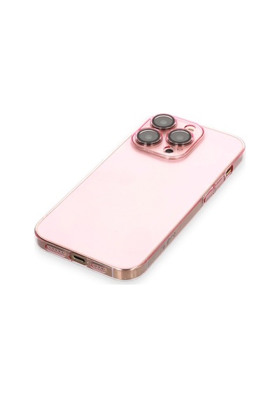 Ilkeshop Newface Apple iPhone Uyumlu 13 Pro Max Kılıf Armada Lensli Kapak - Rose Gold