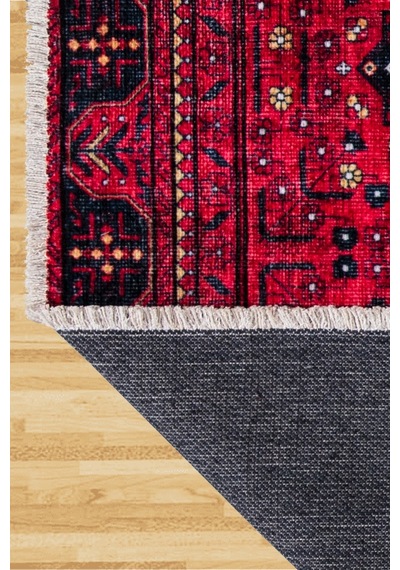 Kilimista Efes 2303 Kolay Temizlenen Dekoratif Yıkanılabilir Balkon Salon Halısı Mutfak Halısı Kilim Yolluk Çok Renkli