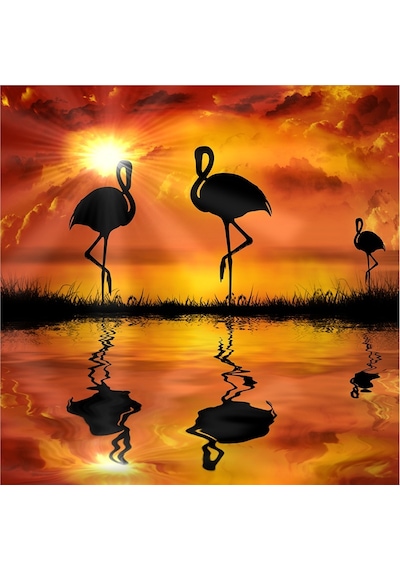 Egzotik Hayvanlar Fil Zürafa Flamingo Kanguru Doğal Taş Bardak Altlığı 4'lü Set - Natural Stone Coasters - Taş Çok Renkli