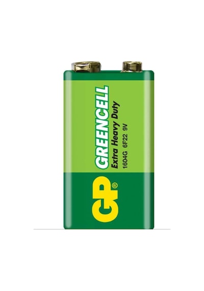 GP 1604G-B Greencell 9V Pil 5'li