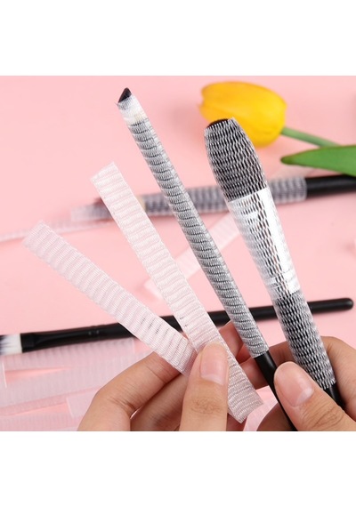 Buffer Makyaj Far Allık Kontür Eyeliner Fırça Malzemeleri Ürünleri Koruyucu File Kapak Örgü Kılıf S