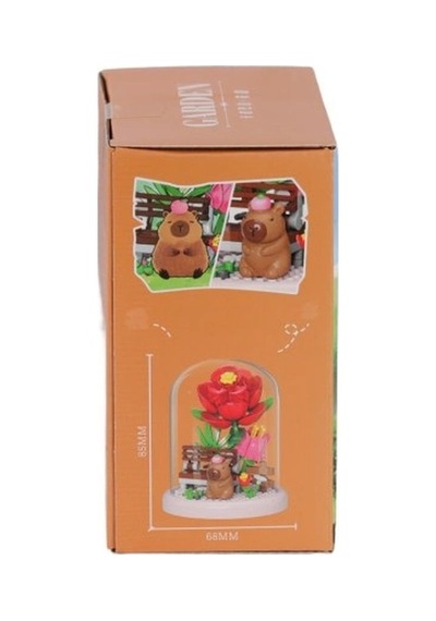 P2591 Flower Set 134 Parça Block Oyuncak
