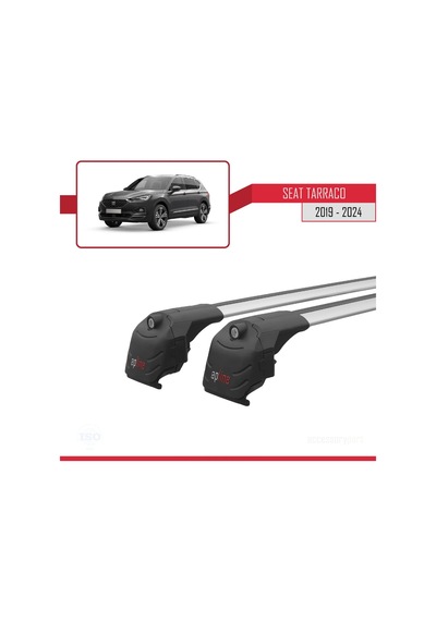 Seat Tarraco 2019 Ve Sonrası İle Uyumlu Ace-2 Ara Atkı Tavan Barı Gri