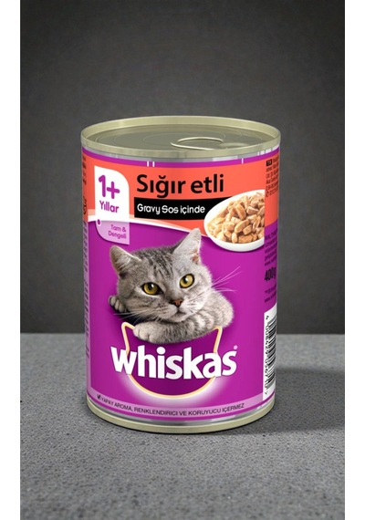 Sığır Etli Yaş Kedi Mama 400 G