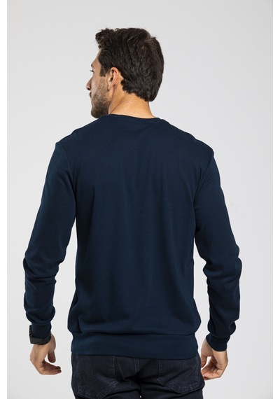 Erkek Bisiklet Yaka Slim Fit Sweatshirt Spr 20k17 001