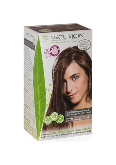 Naturigin Organik Içerikli Saç Boyası 6.34 Orta Bakır Kumral (377698563)