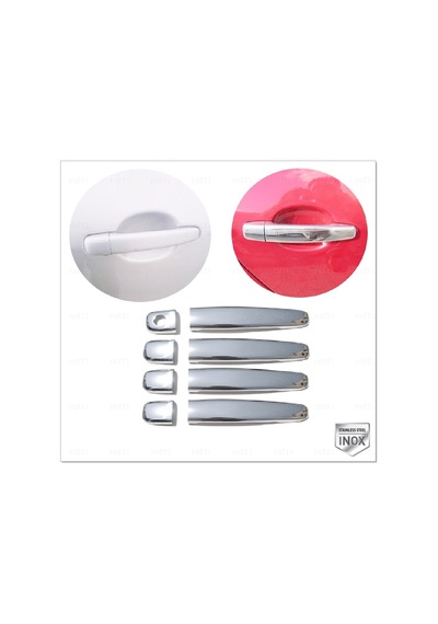 Citroen C3 Krom Kapı Kolu 4 Kapı 2002-2009 P. Çelik