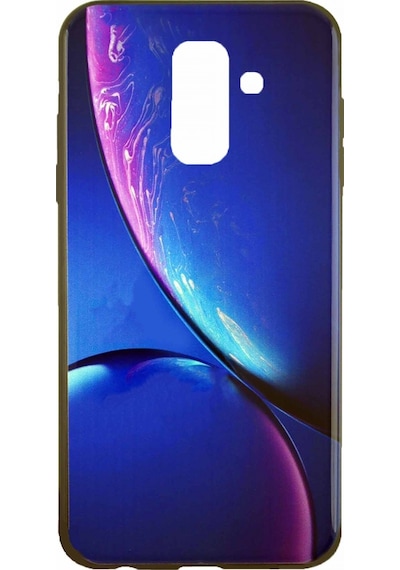 Nettech Samsung Galaxy A605 A6 Plus 2018 Uyumlu Desenli Seri Arka Koruma Kılıf