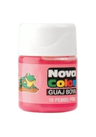 Nova Color Guaj Boya Pembe Şişe - 4 Adet Pembe