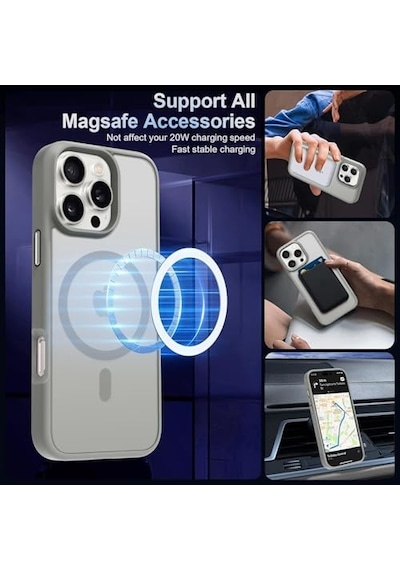 İle Uyumlu Ekstra Dayanıklı Magsafe Kılıf Tough Armor Ai Hava Kanalı Teknolojisi Askeri Sınıf Koruma Magfit Kicks Diğer