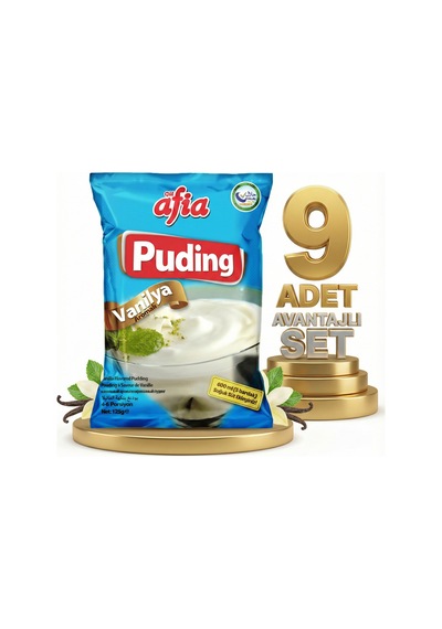 Afia Vanilyalı Puding 9x125 Gr