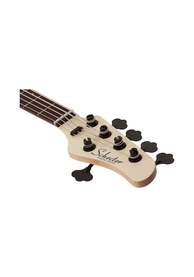 Schecter P-5 5 Telli Bas Gitar Ivory