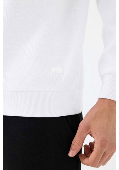 Loft Erkek Sweatshirt Lf2040993 beyaz